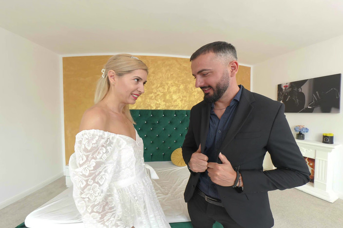 VRPornjack: Christal Hot - Wedding Preps