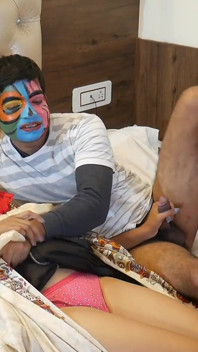 Chtíčový příběh sexy chůvy Kavita a Nadržené Golu, část třetí