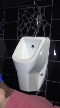 Slut Fucked Raw in Public Toiles by Arab