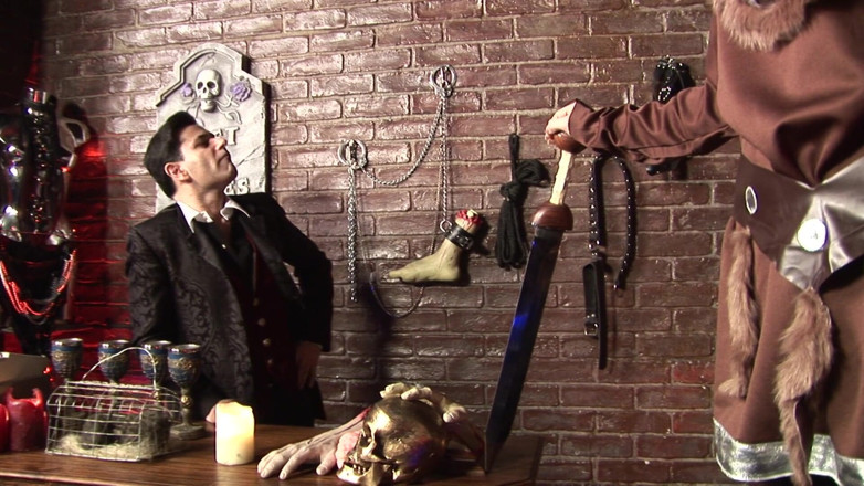 Dark Dungeon Secrets: Antigo general do exército de putas acordado por foda dura