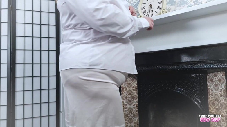 BBW_Wife: Aunty Janes Bra and Panties