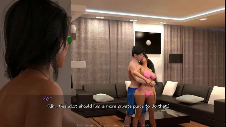 Dirty GamesXxX: Saf aşk: büyük memeli seksi kızlar ve hepsi aynı adama...