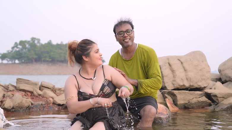 JAYESH GUPTA: Village Couple Fun at River