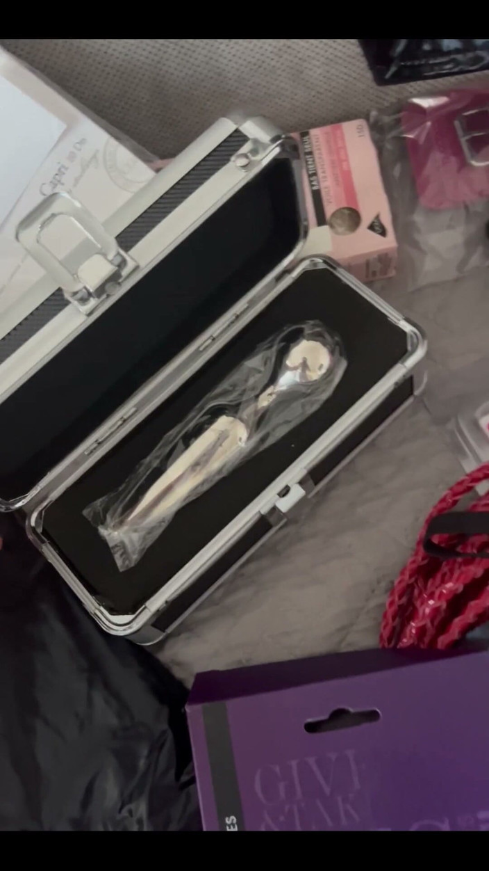 Dominatrix Miss Patricia Stark: My Sex Toys