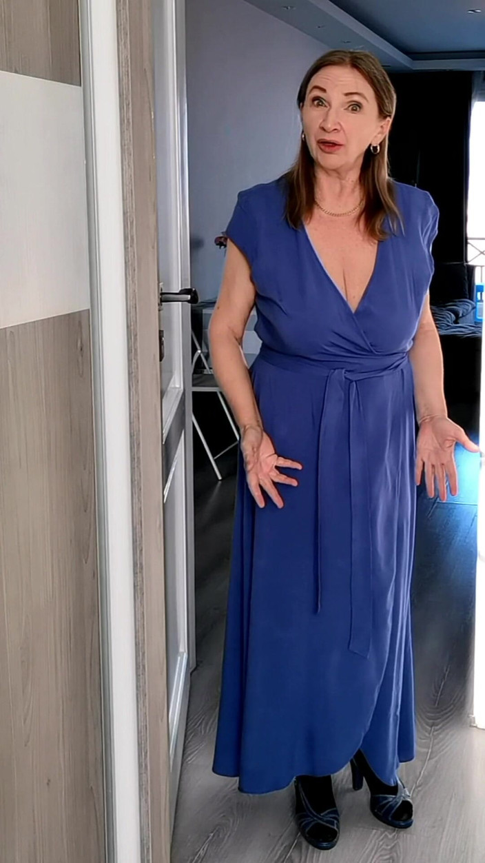 MariaOld: You Like My Lingerie? - Mature Temptation Turns Trouble Into Desire