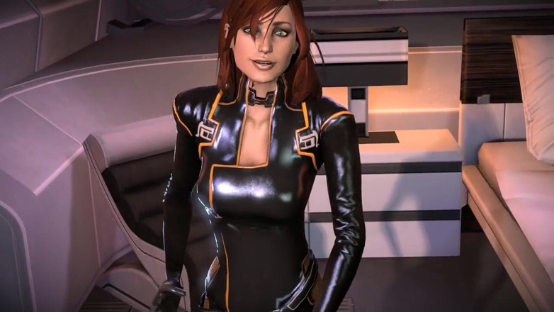 Rikolo: Dat Ass - Futa Shepard menggesel batangnya pada pantat Miranda