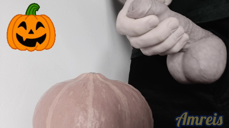 Amreis: Glückliches abspritzen, halloween!