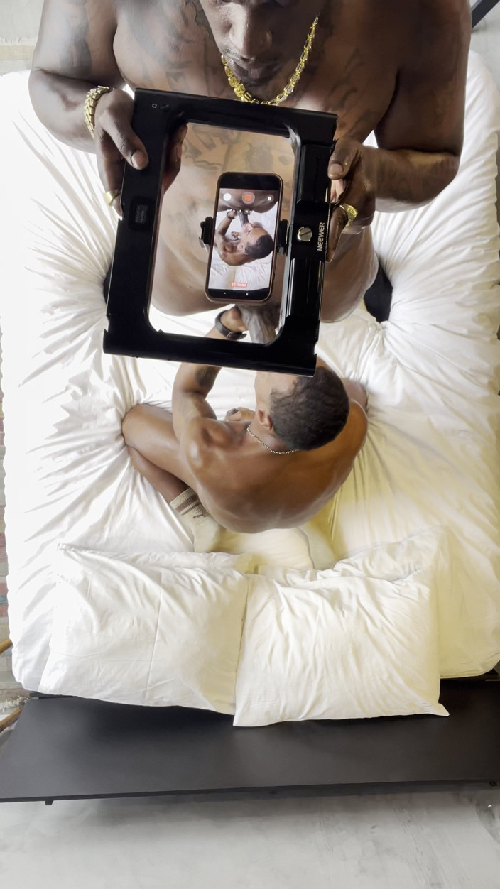DADDYBLACKXXX: 深挖 - 直男第一个大黑!!肛门训练