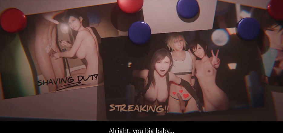 PixelAftDark: Aerith X Cloud - Beach House Domination
