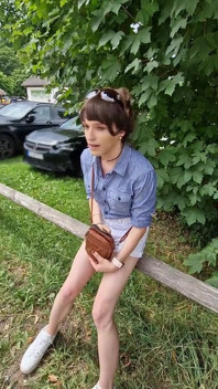 Tranny Has Cumshot with Vibro Toy! Full Load of Sperm in Her Pants!