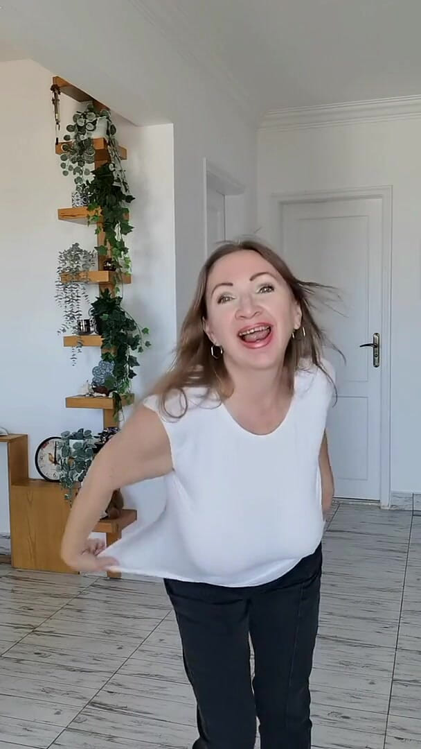 MariaOld: Hot GILF Shaking Huge Natural Tits Compilation