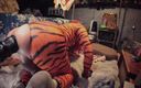 Tiffany Ciskiss: Cô gái mông to tiffany ciskiss cosplay tigra pt 2 femboy...