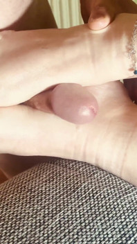 Fetiche casero de pies