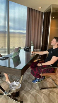 Three Pornstars Fucking Lucky Big Dick Guy