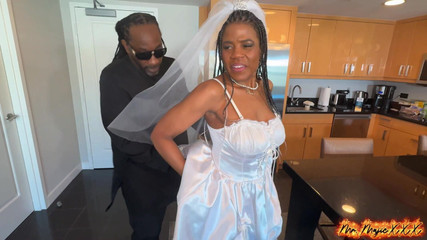 Mr_Majic: Sağdıç raven'a düğünden önce büyük bir yüze boşalma yutuyor