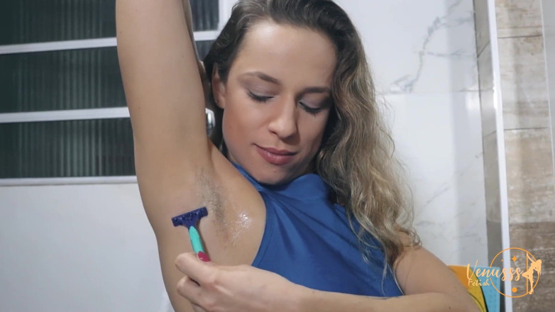 Venusss fetish: I Shaved My Armpit for a Beautiful Friend to Lick