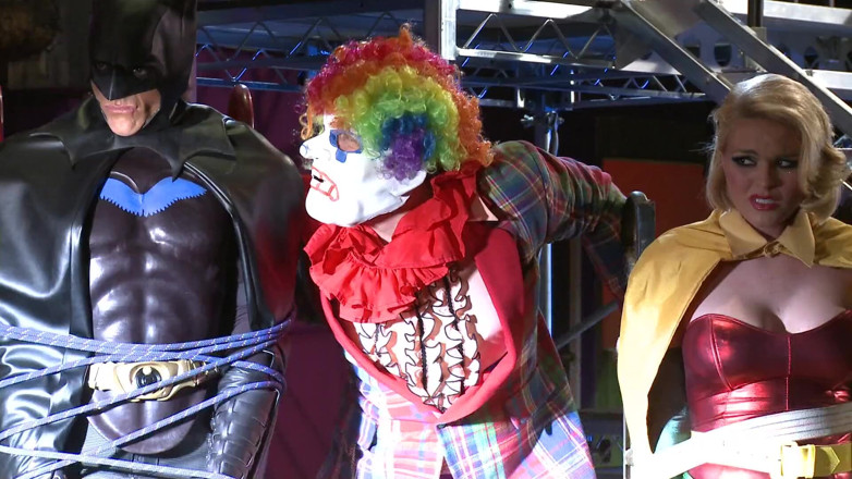 CBD Media: Batman Robin Catwoman and Joker having group sex with young...