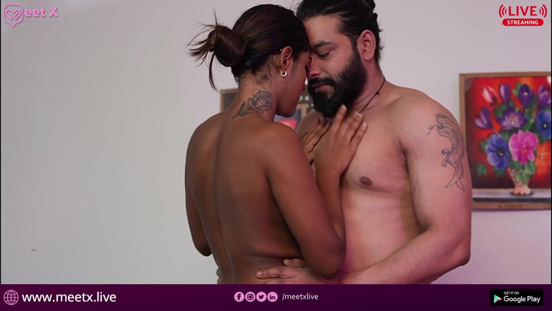 MeetX: Quente dusky menina lambendo buceta por duro sexy garoto para...