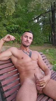 Drag on a Bench on a Hot Day