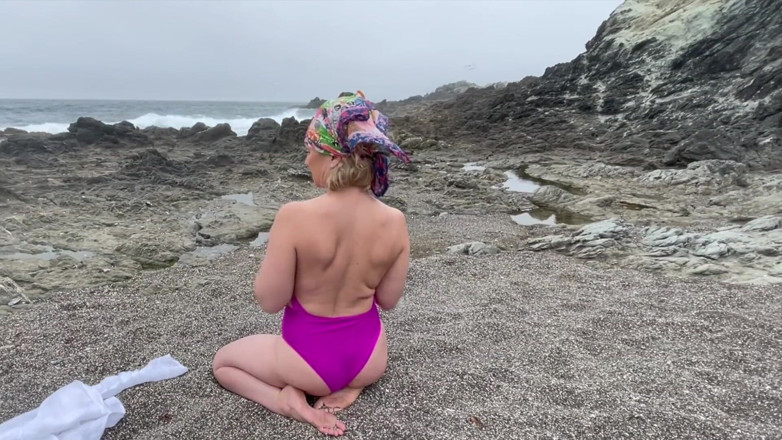 BoobznBonerz: Caseiro amador na praia, cenas de foda - esposa loira sexy |...