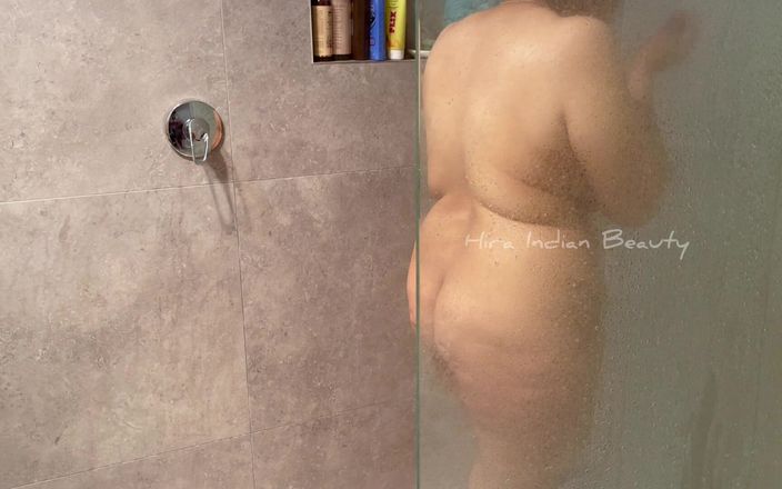 Romantic Indian couple: Gorgeous Indian Beauty Taking Shower Naked and Changing Clothes