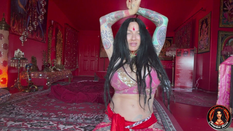Jenevieve Hexxx: Busty Goddss Jenevieve Hexxx Belly Dances and Shows Her Amazing...