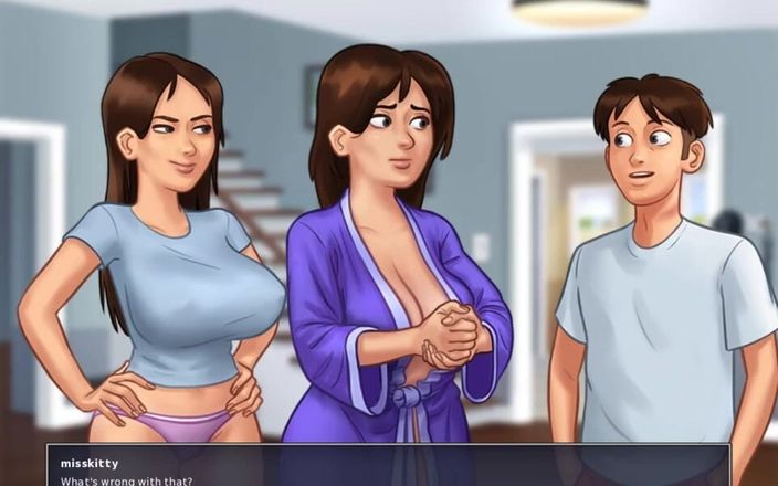 Miss Kitty 2K: Summertime Saga V0.20 - Pizzaria tony - Pt.210