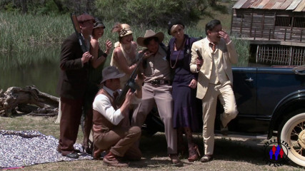 Colective Pleasure: Gangsta picnic by the river turns into orgy.