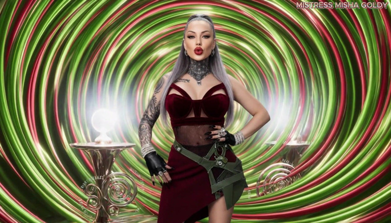 Goddess Misha Goldy: My Goon Cult Initiation: Brain-melt Visual Overload