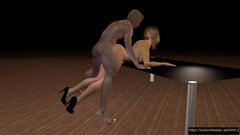 Misterj 3d Studio: Loba Apex essaye la position de levrette