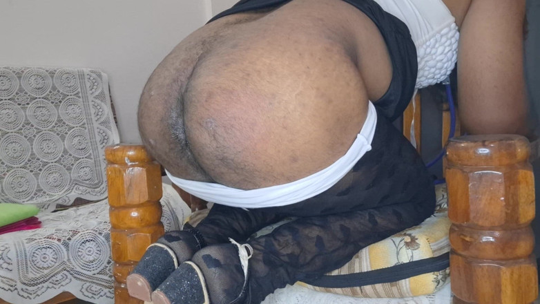 Indiansissychubby: Sissyslave Mě Swrving Rimjob Sezení Na Obličeji Speciál