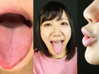 Japan Fetish Fusion: Intymny pocałunek z Maki Hoshikawa; Wewnątrz jej ust na pełnym...