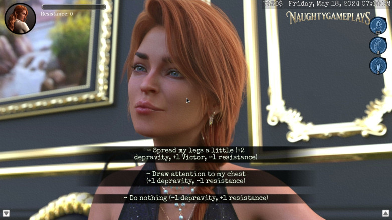 Naughty gameplays: Boundaries of Morality (part 33) by Novel-games