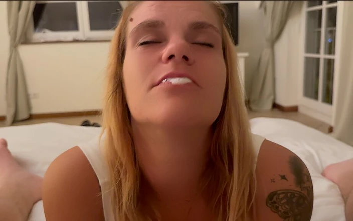 Jey smoking: My Neighbor Is Watching My Sucking My Husbands Cock and...