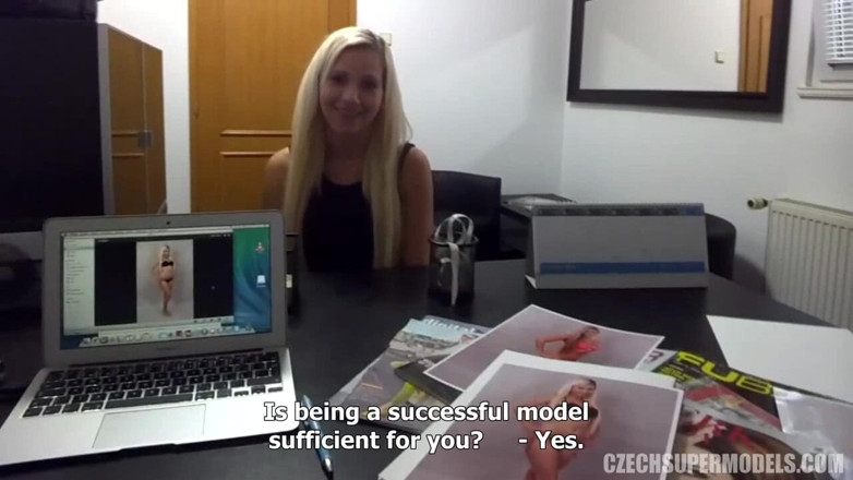 Czech Supermodels: Czech Supermodels 17: Jana: Blonde Slut Drenched and Exposed Raw