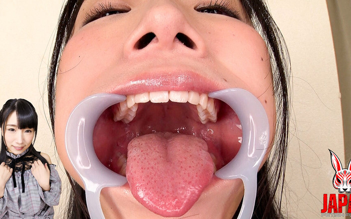 Japan Fetish Fusion: Saliva POV Limba lui Hina Azumi strălucește-lung, umed, și scuipat picură...