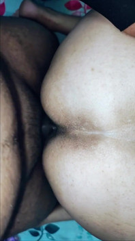 Horny Alone Bhabi Fucked Like Doggy.