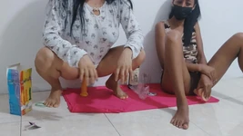 I'm with My Stepsister Celebrating Her Divorce with a Delicious Homemade Masturbation