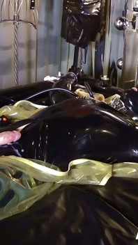 Milked by the Pump and Relocked in Chastity Again Part2