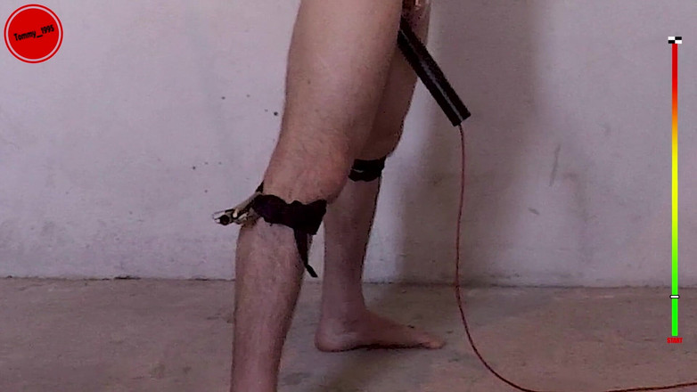 Tommy_1995: Анальний гачок + цнотливість + окантовка вібратора - доїння простати стриманий прямий член