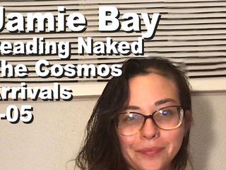 Cosmos naked readers: Jamie Bay leyendo desnuda las llegadas del cosmos PXPC1035-001