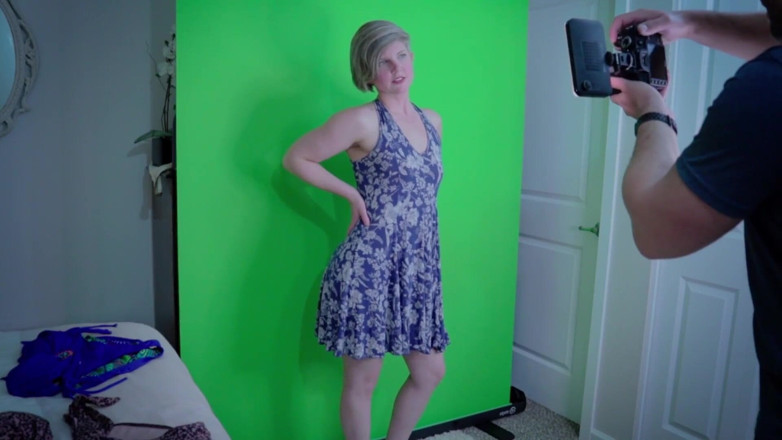 Housewife Ginger: La casalinga traditrice scopa il fotografo durante il servizio fotografico...