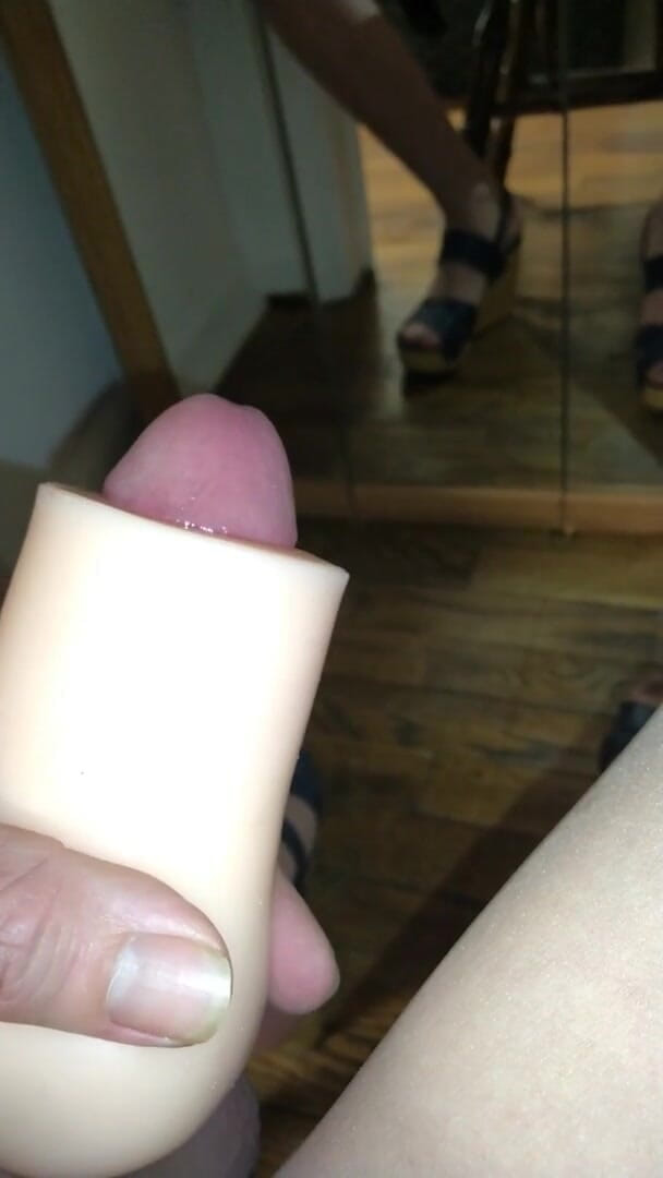 Pantyhose Jasmine: Muschi mit taschenspiel