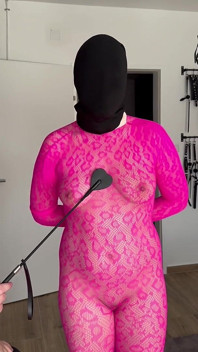 Pantyhose Layering and Crop Spanking