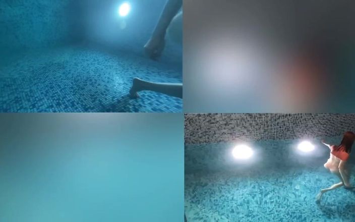 Skinny_lady69: Treinando respiração na piscina
