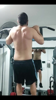 You Suck My Dick After Doing Pull-ups on the Rack?