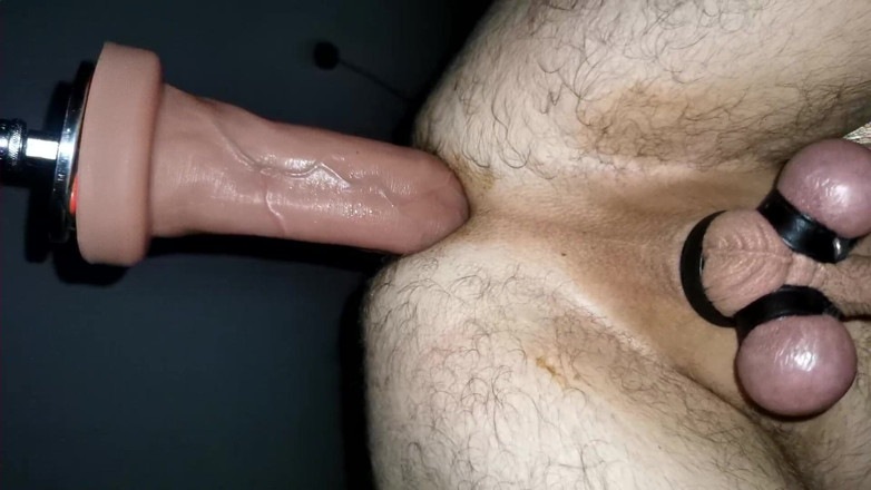 Fuck machine massaker: Fuckmachine Fucks My Ass Deep with Huge Dildo