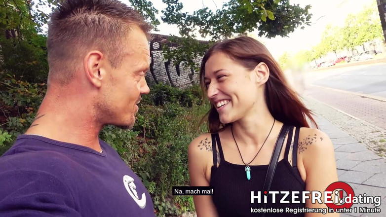 Hitzefrei: Hot teen ass! Mina's first outdoor fuck-date! Part 1