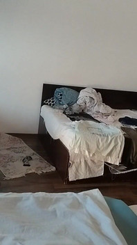 Amateur Wife Doing Housework Naked.
