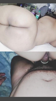 Une belle fille à gros cul avec une romance
